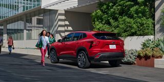 Rear End View of the 2026 Chevy Trax Parked