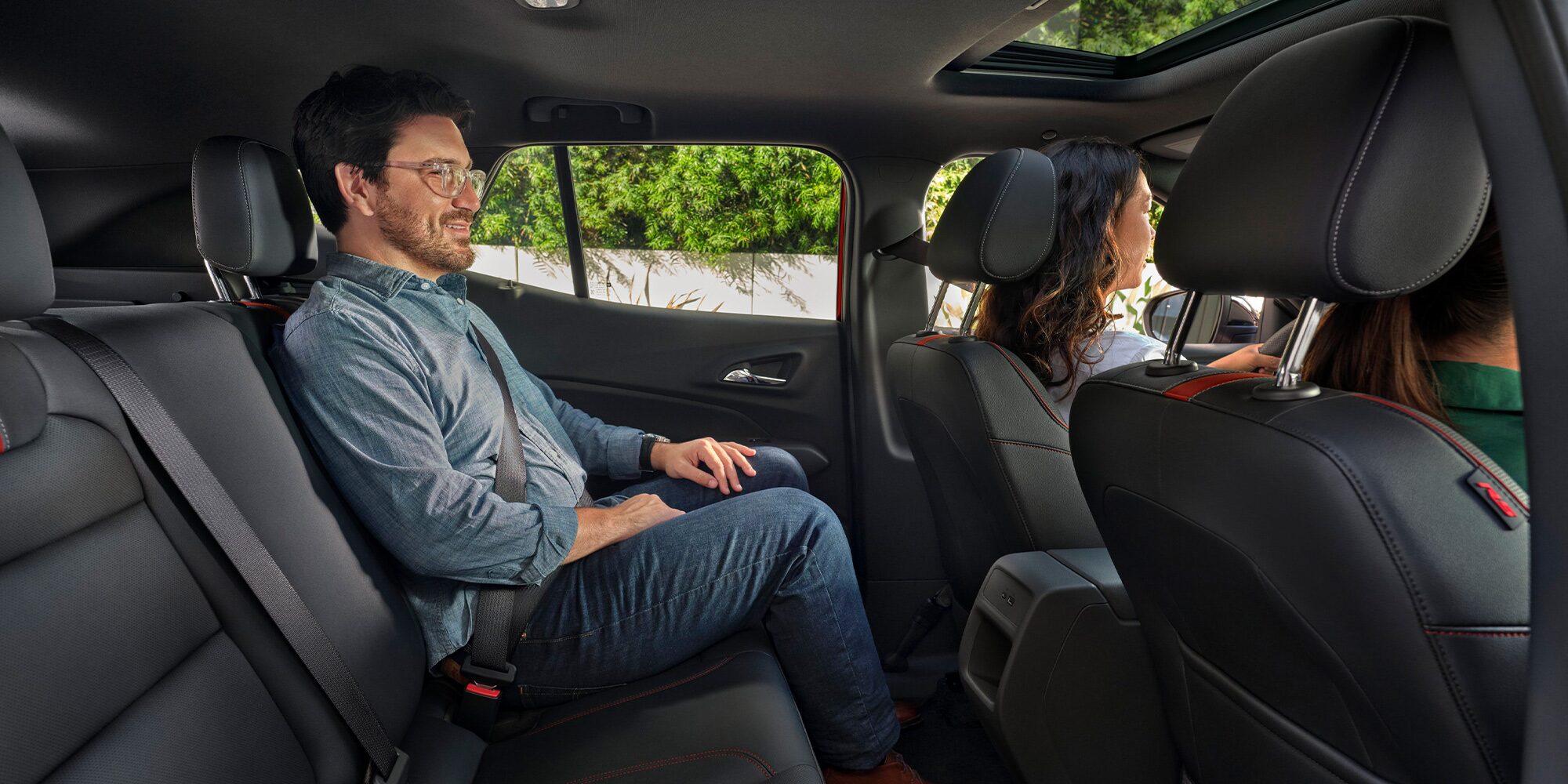 View of the Interior Second Row Seating Inside the 2026 Chevy Trax