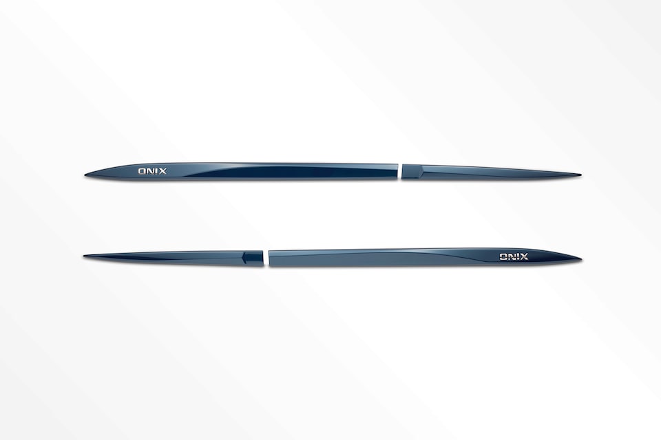 Friso lateral com nome cromado para Novo Onix 2020