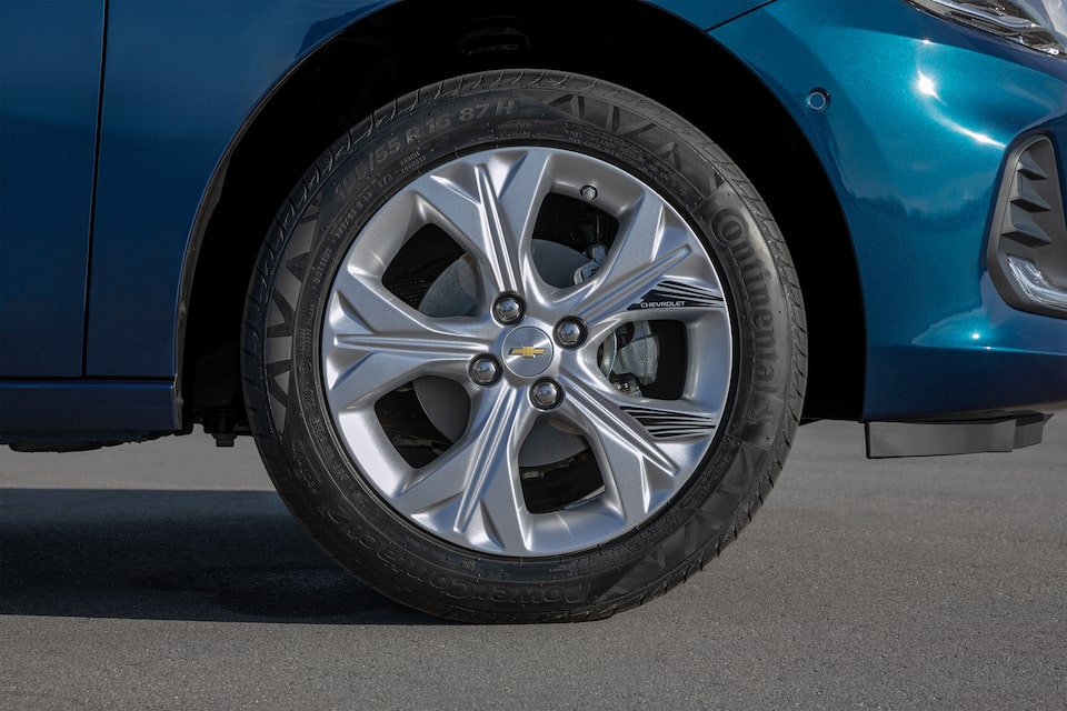 Adesivo de rodas para roda prata 16" para Novo Onix 2020