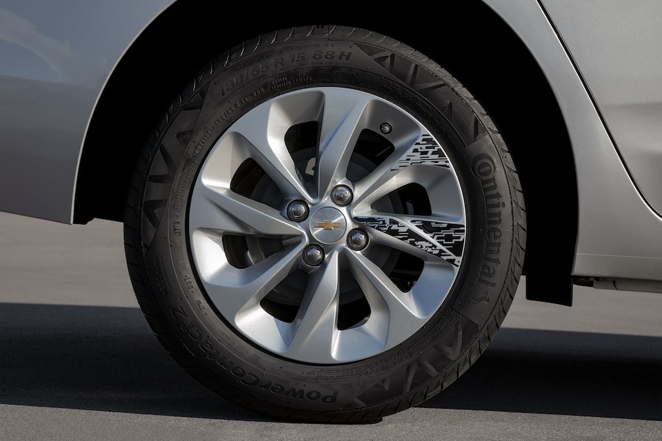Adesivo de rodas para roda prata 15" para Novo Onix 2020