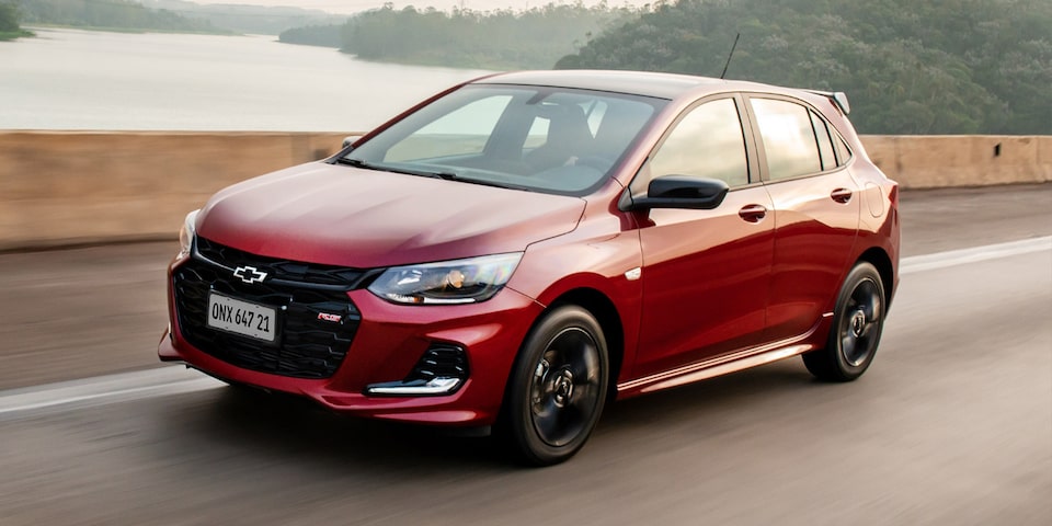 Design lateral novo Chevrolet Onix 2023