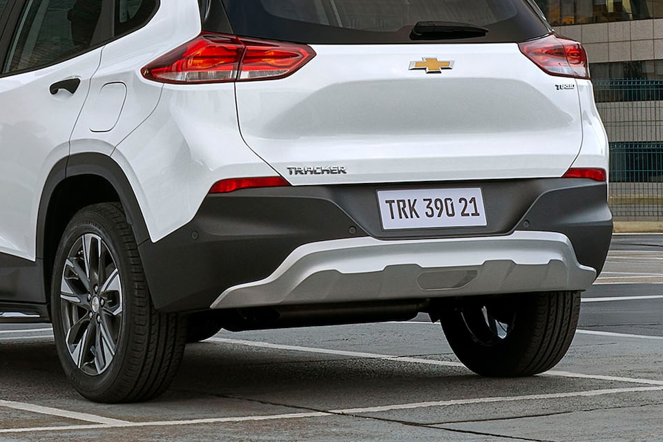 Extensor do parachoque traseiro para o Novo Tracker 2021