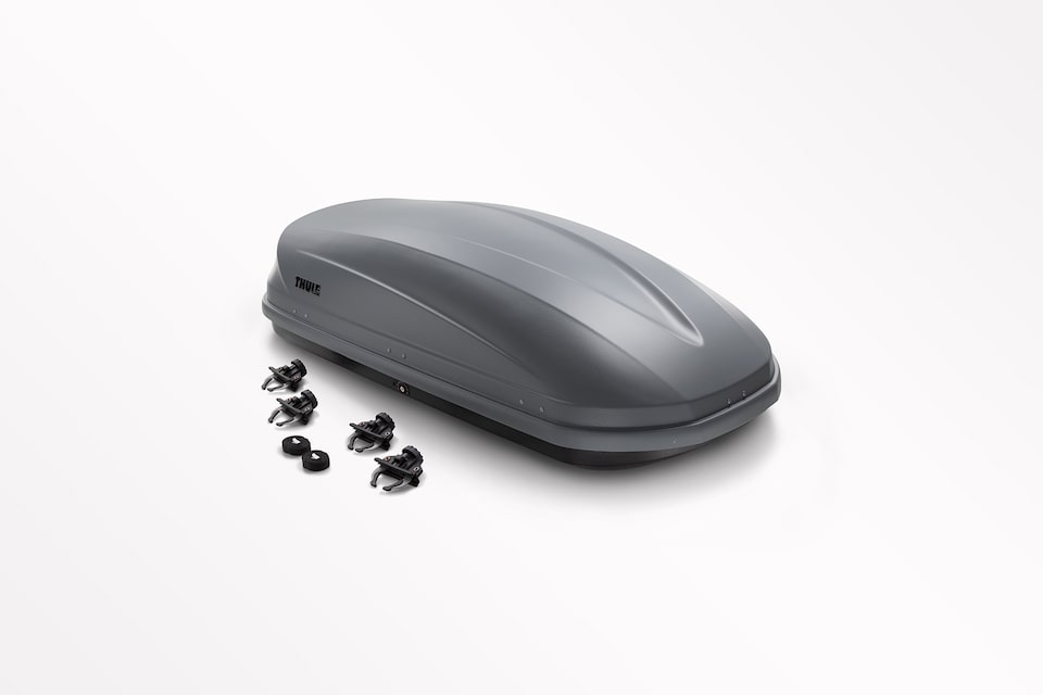 Bagageiro de teto thule pacific 200 de 410L para o Novo Tracker 2021
