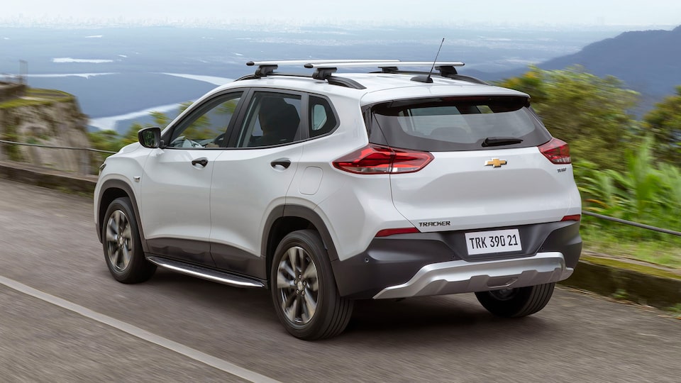 Acessórios originais Chevrolet para interior e exterior do Novo Tracker 2021