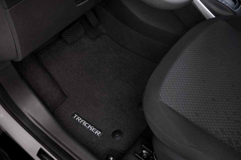 Tapetes de carpete do Pacote Interior para Novo Tracker 2021