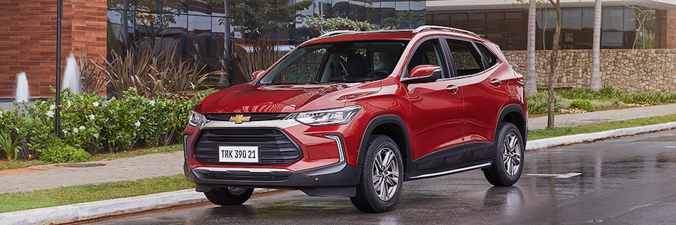 Pacote Elegance de acessórios para interior e exterior do Novo Tracker 2021