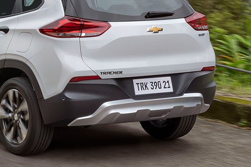 Extensor do parachoque traseiro do Pacote Adventure para Novo Tracker 2021