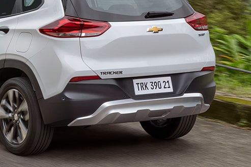 Extensor do parachoque traseiro do Pacote Sport de acessórios para Novo Tracker 2021