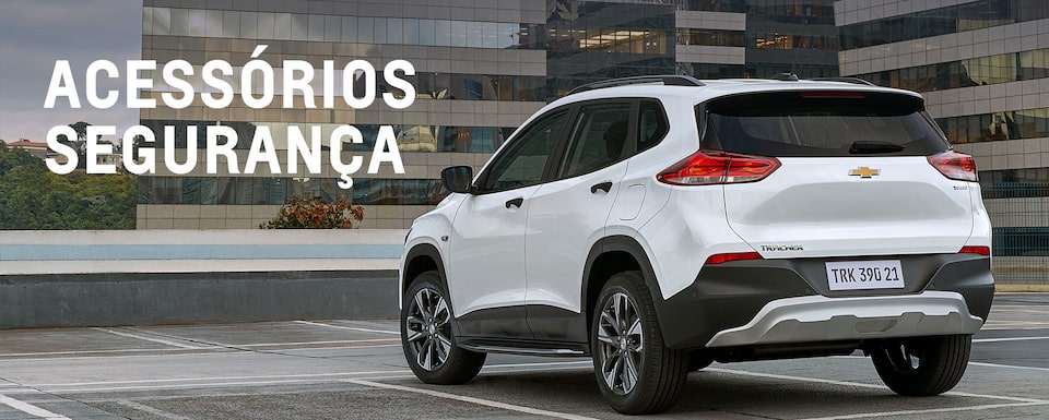 Mais proteção no Novo Tracker 2021 com acessórios de segurança da Chevrolet