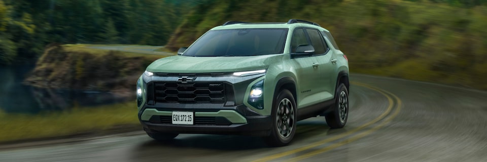 Equinox Activ Turbo andando em estrada