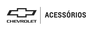 Logo Chevrolet, acompanhado da frase "Acessórios"