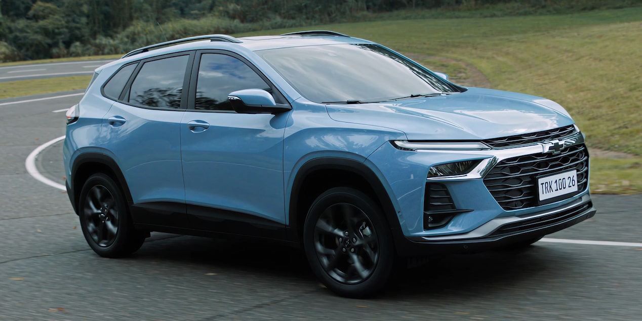 Tracker 100 Anos Chevrolet Azul