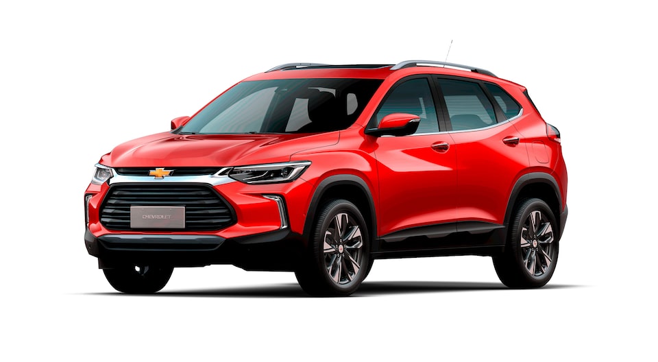 Tracker Premier na cor Vermelho Chili
