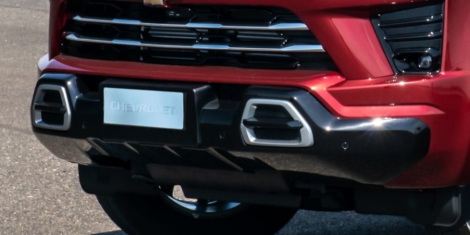 Extensor do parachoque dianteiro overbumper do Trailblazer