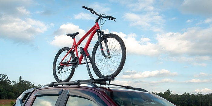 Suporte de bicicleta de aço do Trailblazer