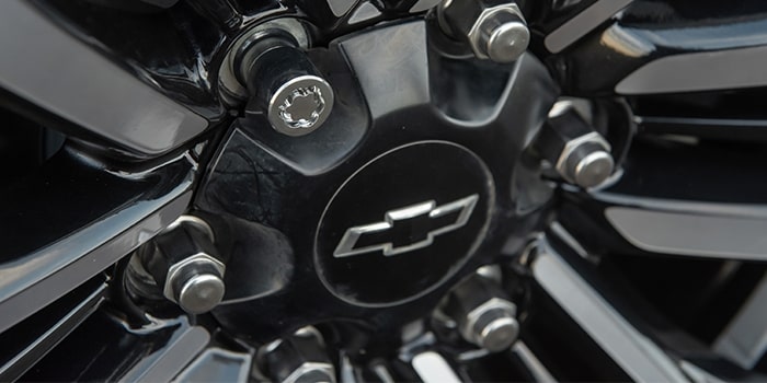 Kit de travas antifurto para rodas do Trailblazer