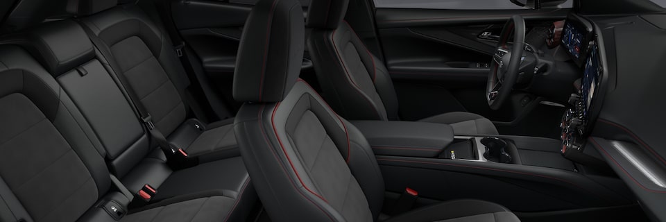 Imagem interna de um Blazer EV RS