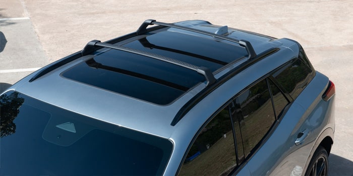 Rack de teto com barras transversais do Blazer EV RS