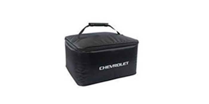 Bolsa organizadora pequena - 1 bag, 1 cooler (bolsa térmica), 2 divisórias e 1 manual do Blazer EV RS