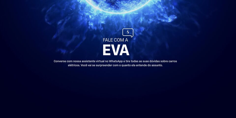 Um círculo azul brilhante de fundo
