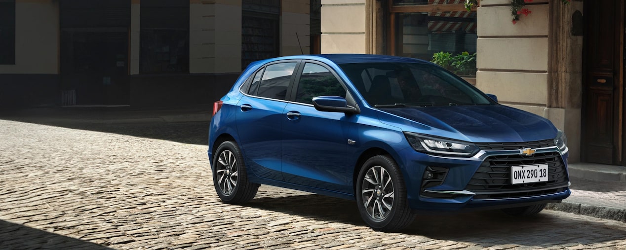 Carro Chevrolet representando a Autoescola