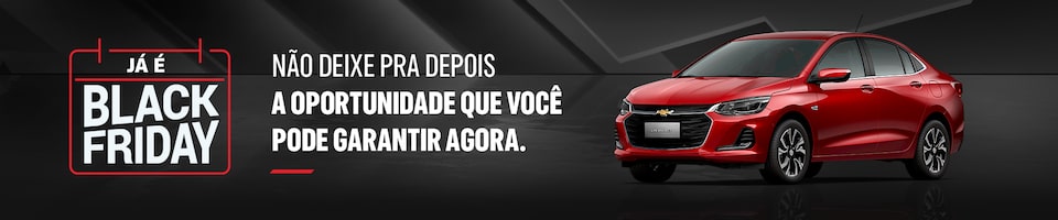 Dois carros vermelhos são exibidos em um fundo preto com o texto Já é Black Friday e uma mensagem incentivando sobre oportunidades imperdível agora.