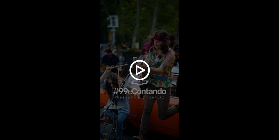 Vídeo de uma história com um carro da Chevrolet