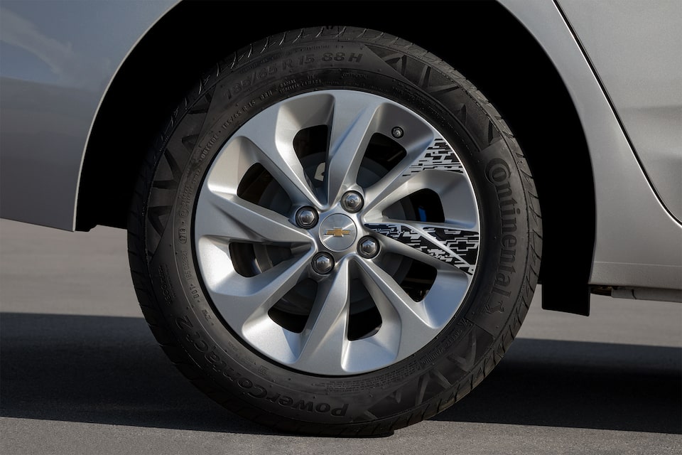 Adesivo de rodas para roda prata 15" para Onix Plus 2020