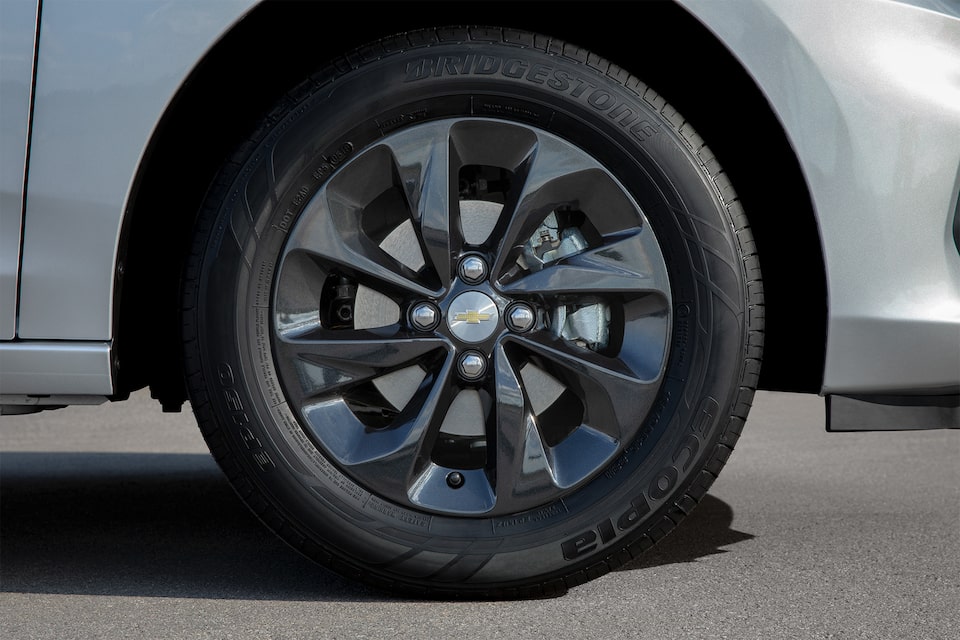 Rodas de alumínio preta 15" para Onix Plus 2020