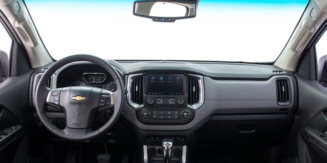 Painel da picape Chevrolet S10 Cabine Dupla 2024