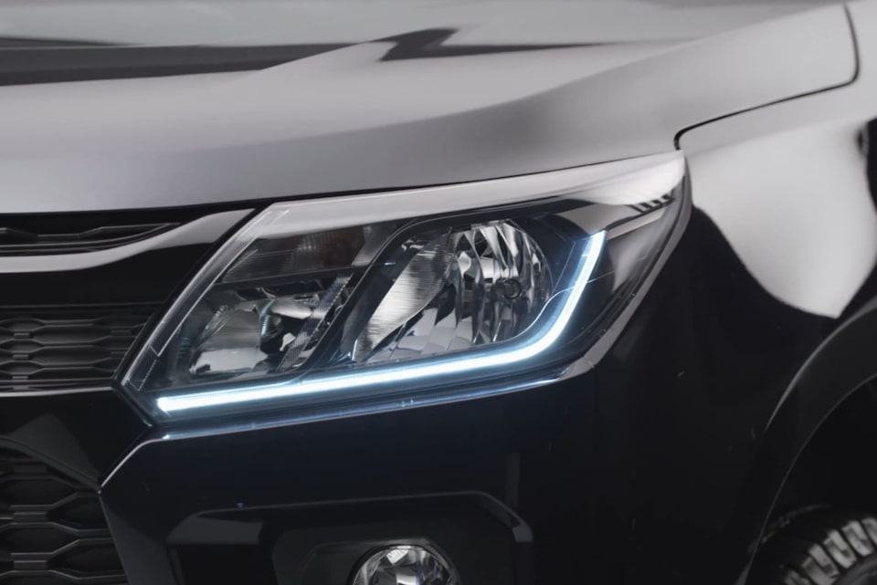 Lanterna da nova picape S10 Midnight 2024
