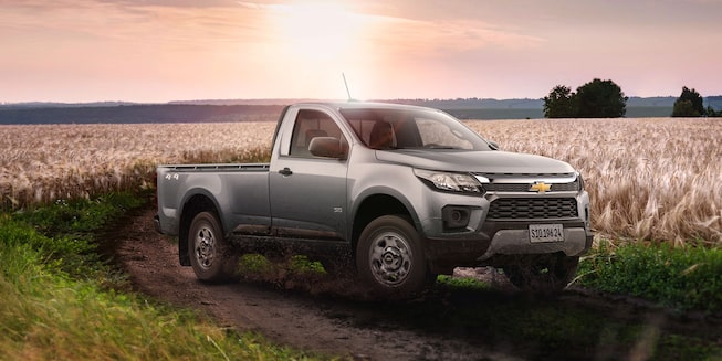 Design externo nova picape Chevrolet S10 Cabine Simples 2023