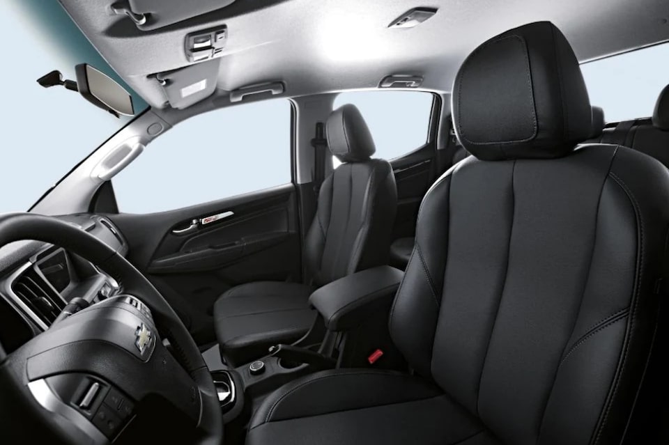 Bancos com revestimento premium da Chevrolet S10 Z71