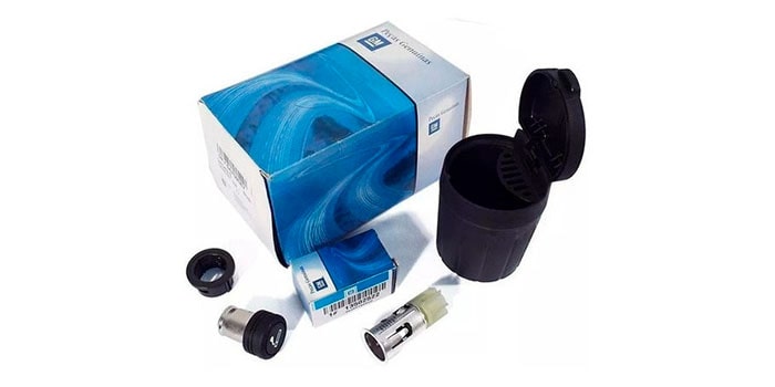 Imagem de um kit cinzeiro para automoveis.