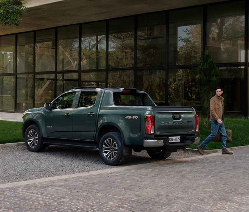Uma S10 cinza moss
