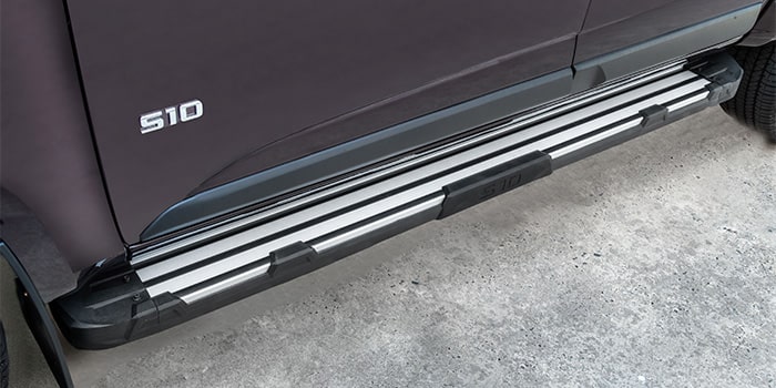 Estribo Off Road de alumínio da nova S10