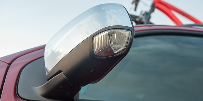 Luzes de boas vindas com iluminação LED nos retrovisores externos na nova S10