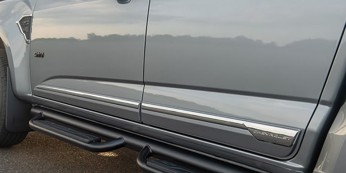 Friso de porta Chevrolet Cromado da nova S10