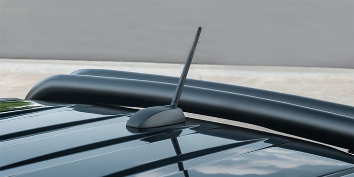 Haste de antena esportiva para veículo com OnStar
