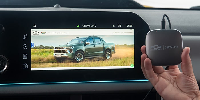 Chevy Link - Módulo de entretenimento da S10