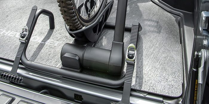 Suporte de bicicleta para caçamba da nova S10