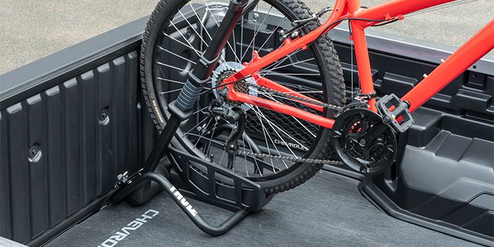 Suporte de bicicleta para caçamba da nova S10