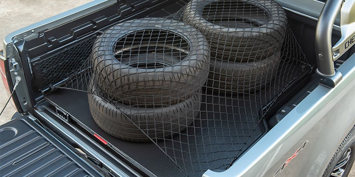 Rede porta-objetos tipo cargo fix com trava carga da nova S10