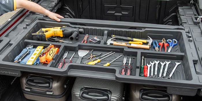 Divisórias Multi-Board de caçamba