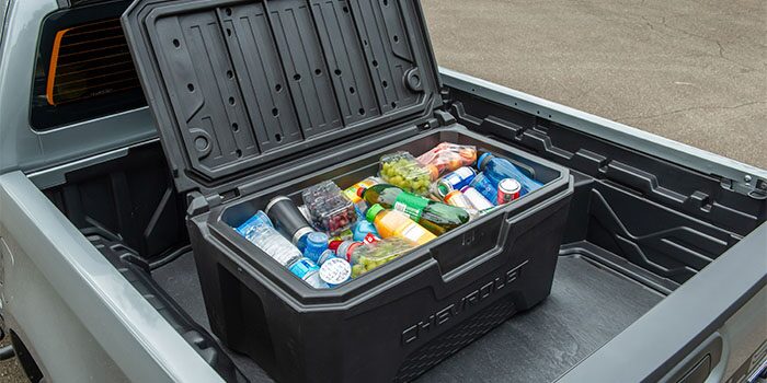 Caixa organizadora de caçamba térmica (storage box) de 150 litros