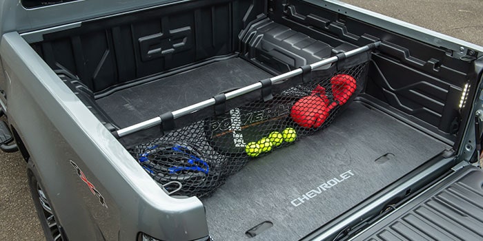 Divisor de caçamba tipo organizador de carga suspenso da nova S10