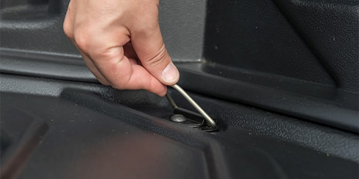 Kit de ganchos para piso de caçamba da nova s10