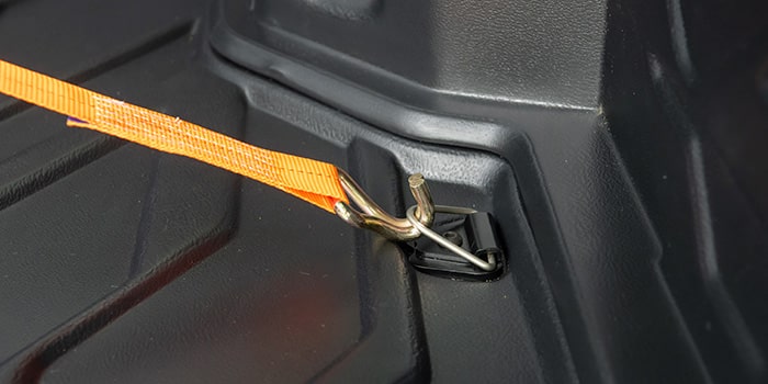 Kit de ganchos para piso de caçamba da nova s10