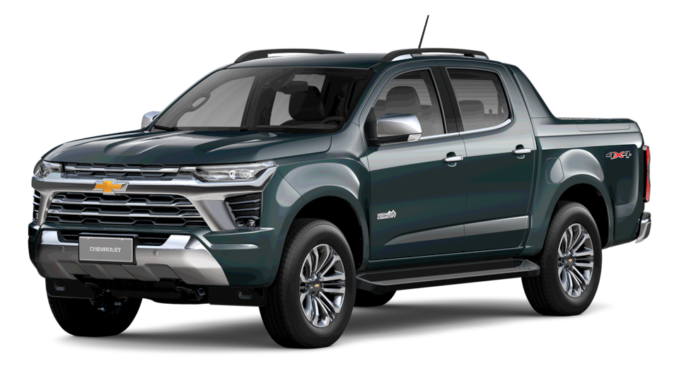 S10 High Country na cor cinza moss